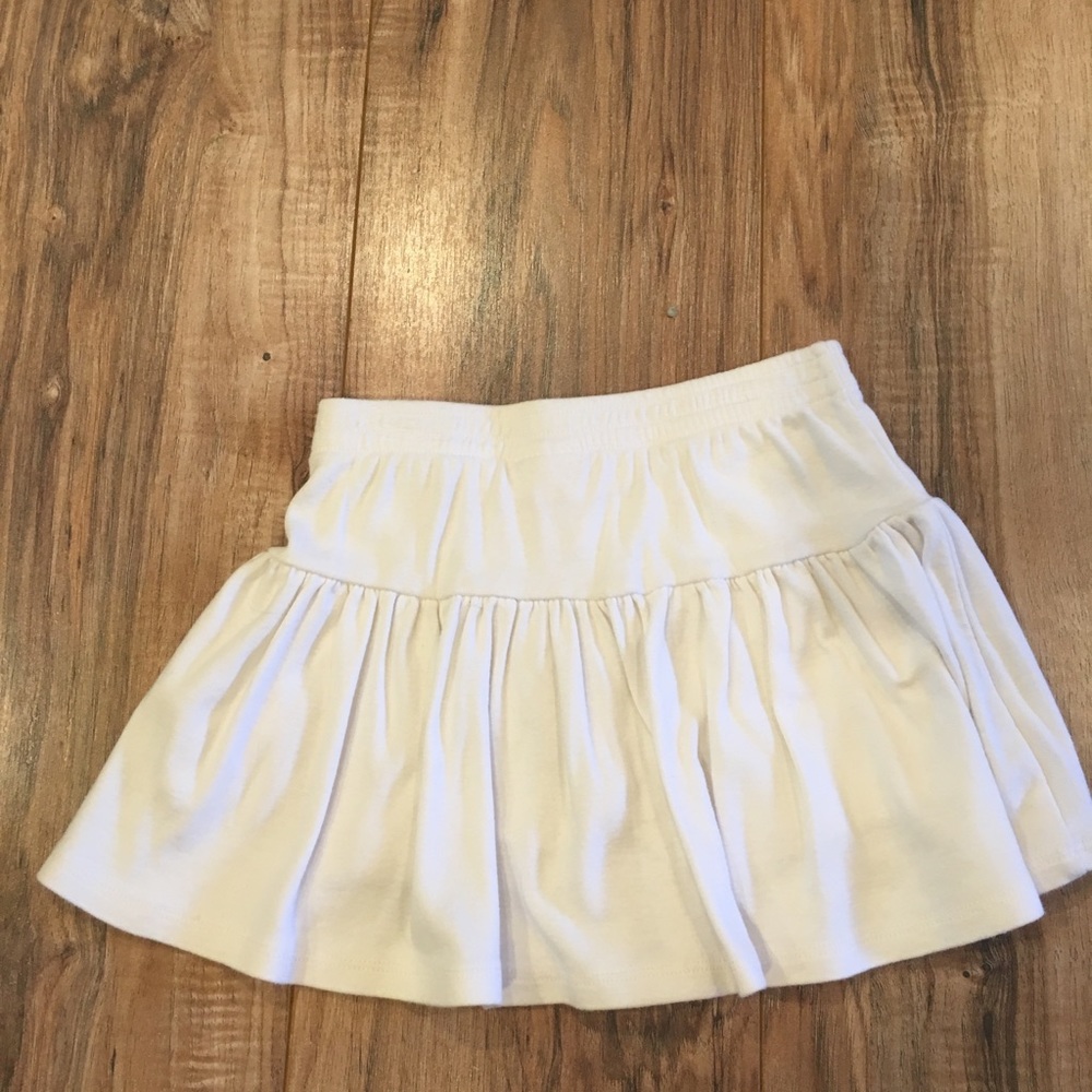 Girls white skirt